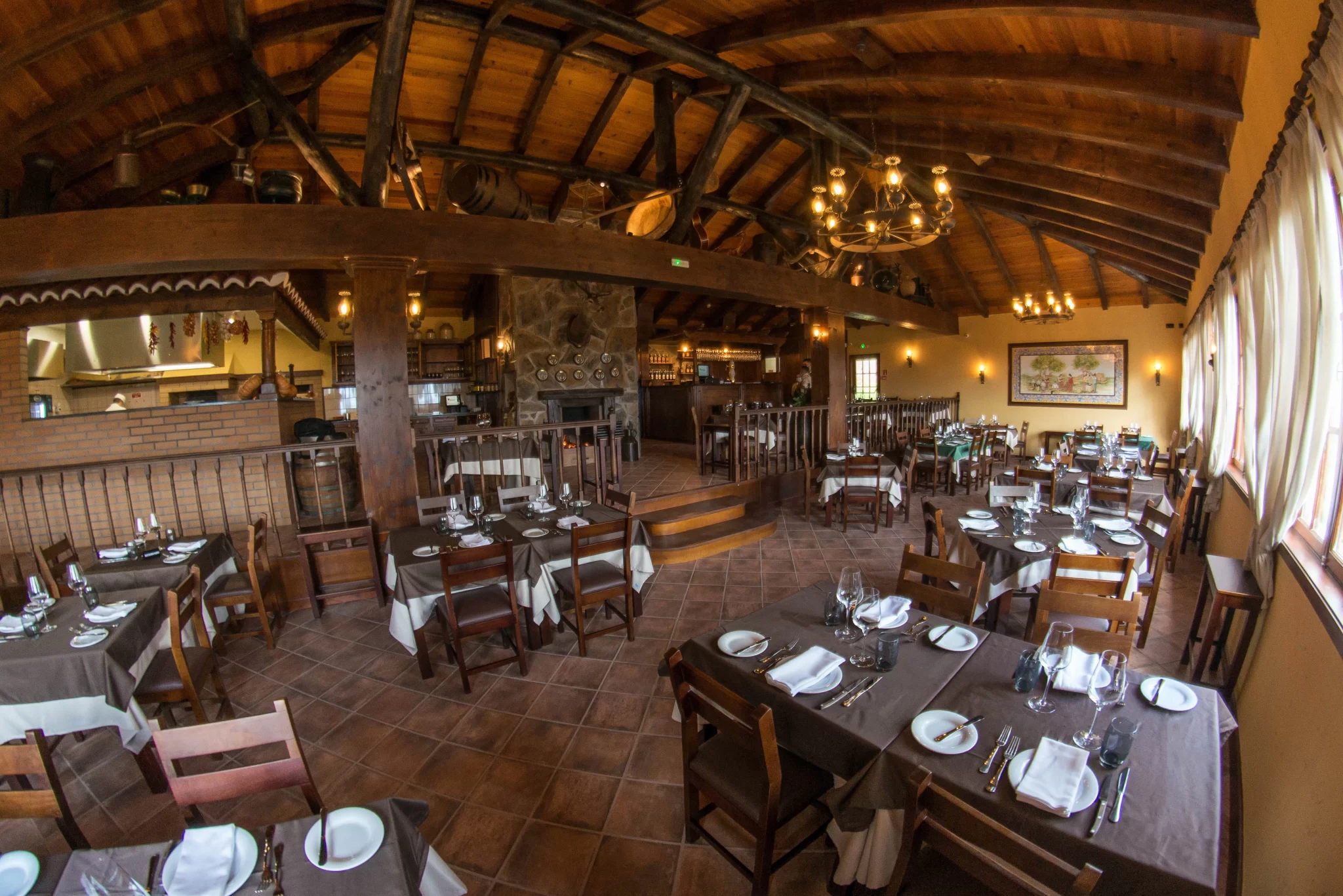 Inside the adega